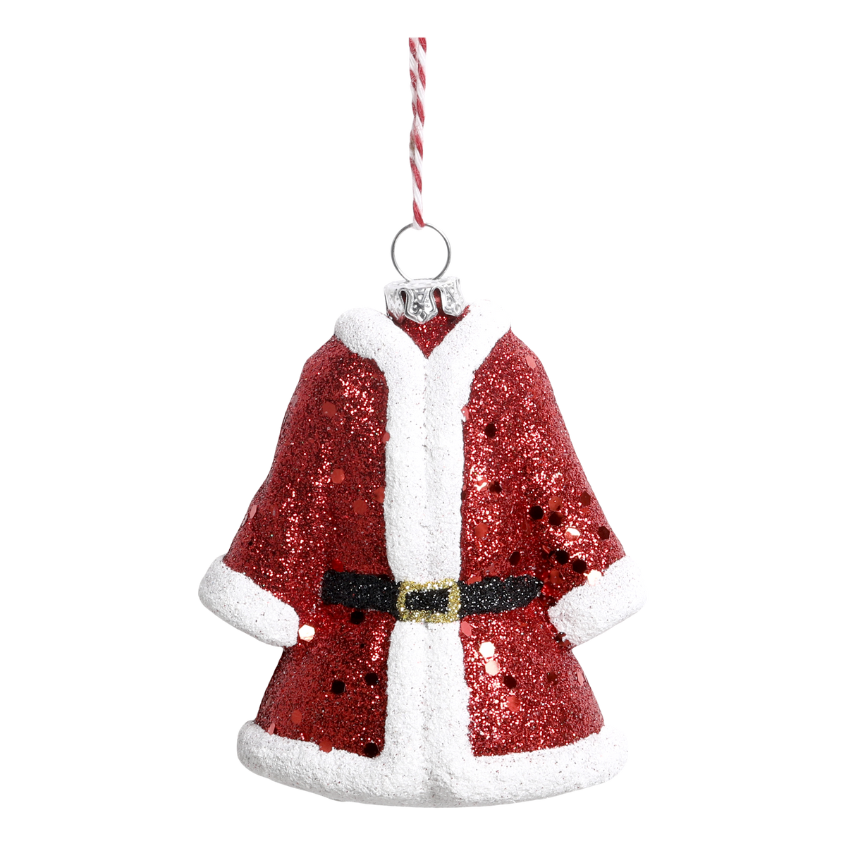 Classic Santa Suit H9/L7.5/W5 cm berry red