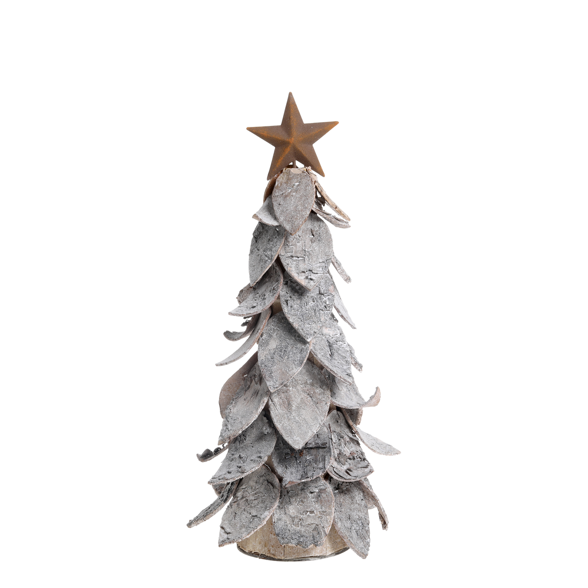 Christmas Tree w. star H36/D17 cm nature