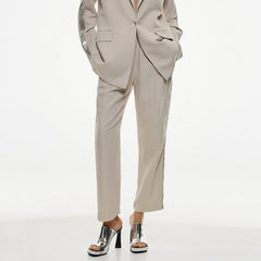 Access Jogger pants with elastic waistband and sequins
