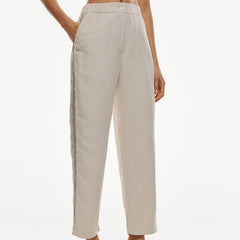 Access Jogger pants with elastic waistband and sequins