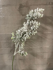 Eukalyptusgren  med sne og glitter 75cm