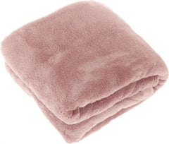 Old pink blanket fleece 150x200cm