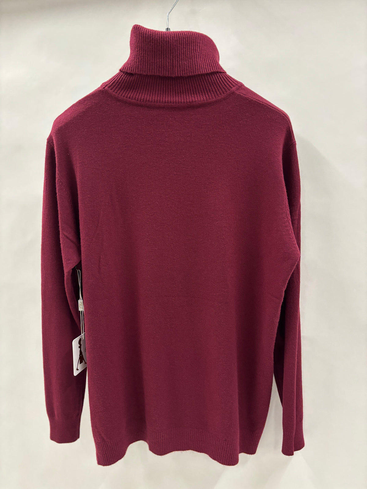 Rullekravebluse, Langærmet - Brystmål 120cm