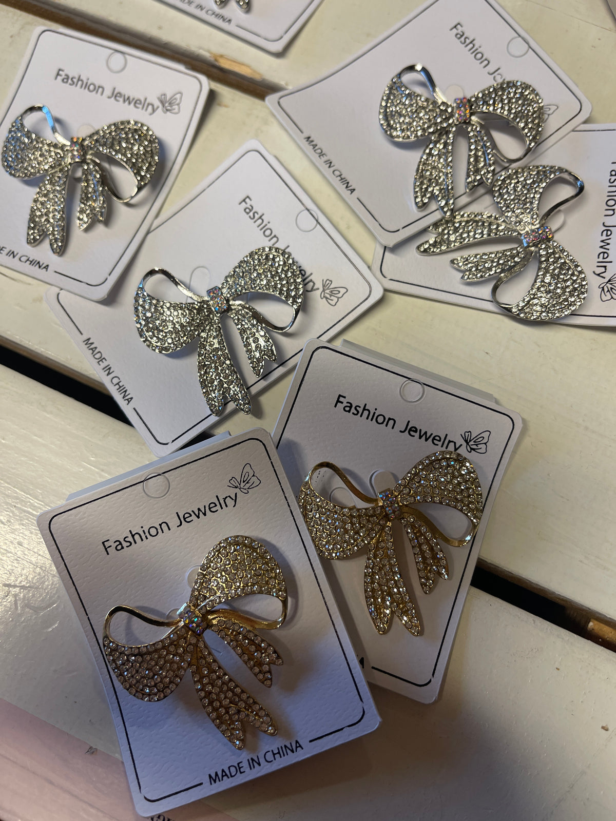 Bling broche - Sløjfe by Krone 1