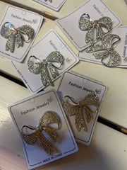 Bling broche - Sløjfe by Krone 1