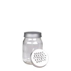 Grater w. extra lid H13/D7 cm clear