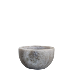 Morlaix Bowl of marble H4/D7 cm latte