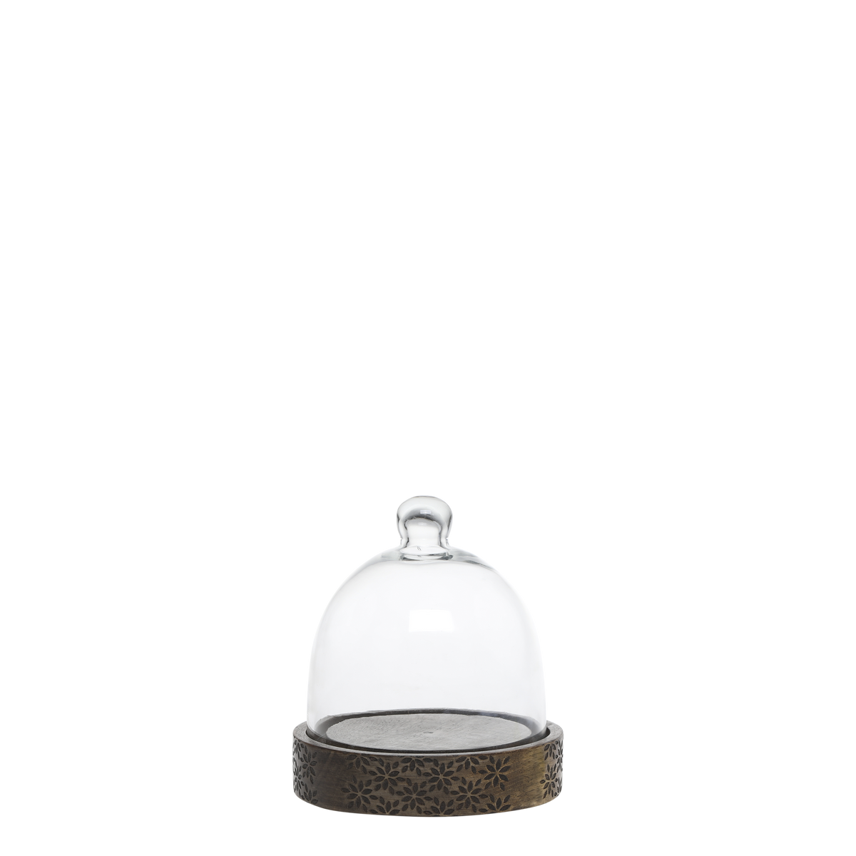 Tours Glass Dome H15/D15 cm coal