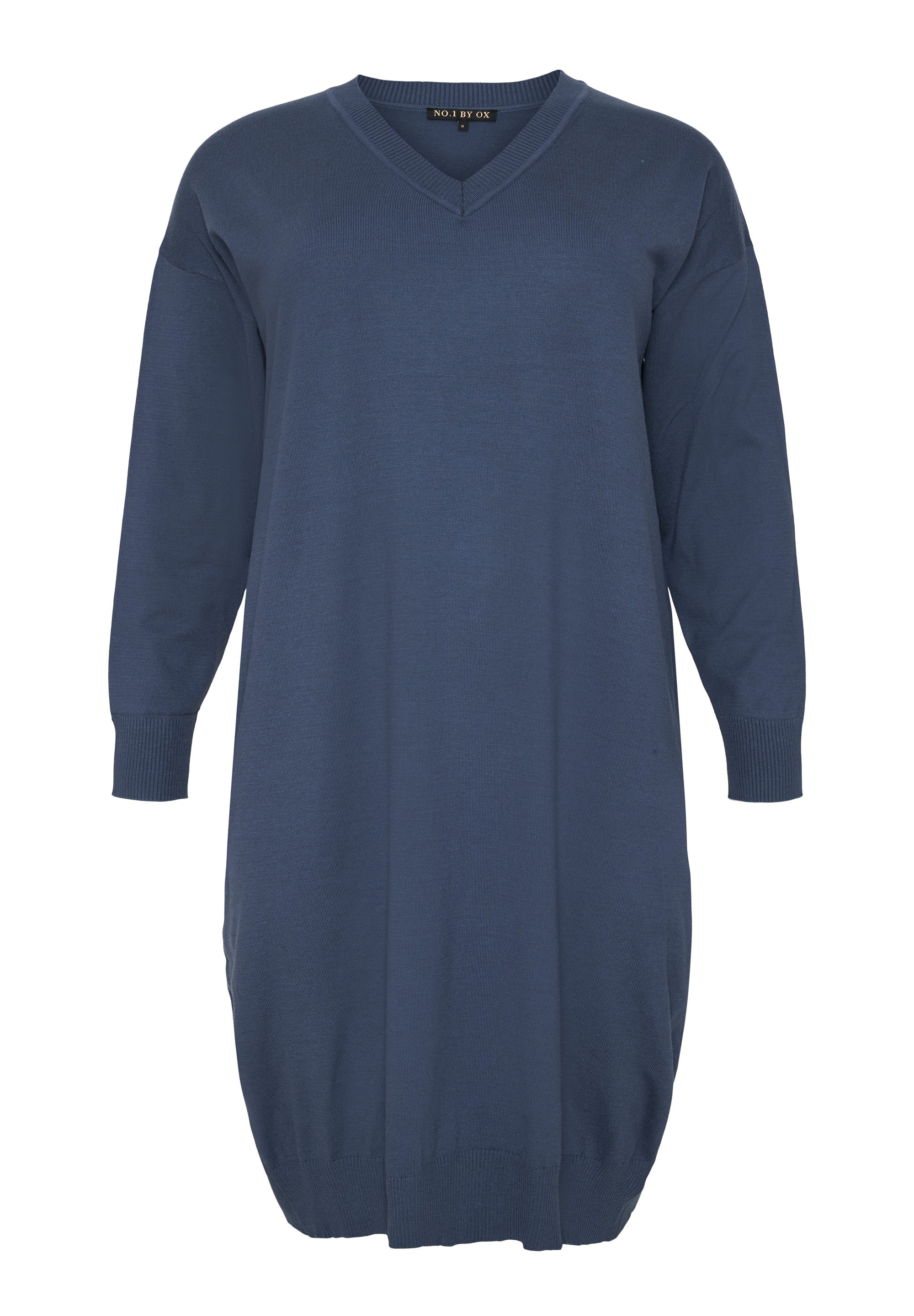 No 1. By Ox V neck knitted dress