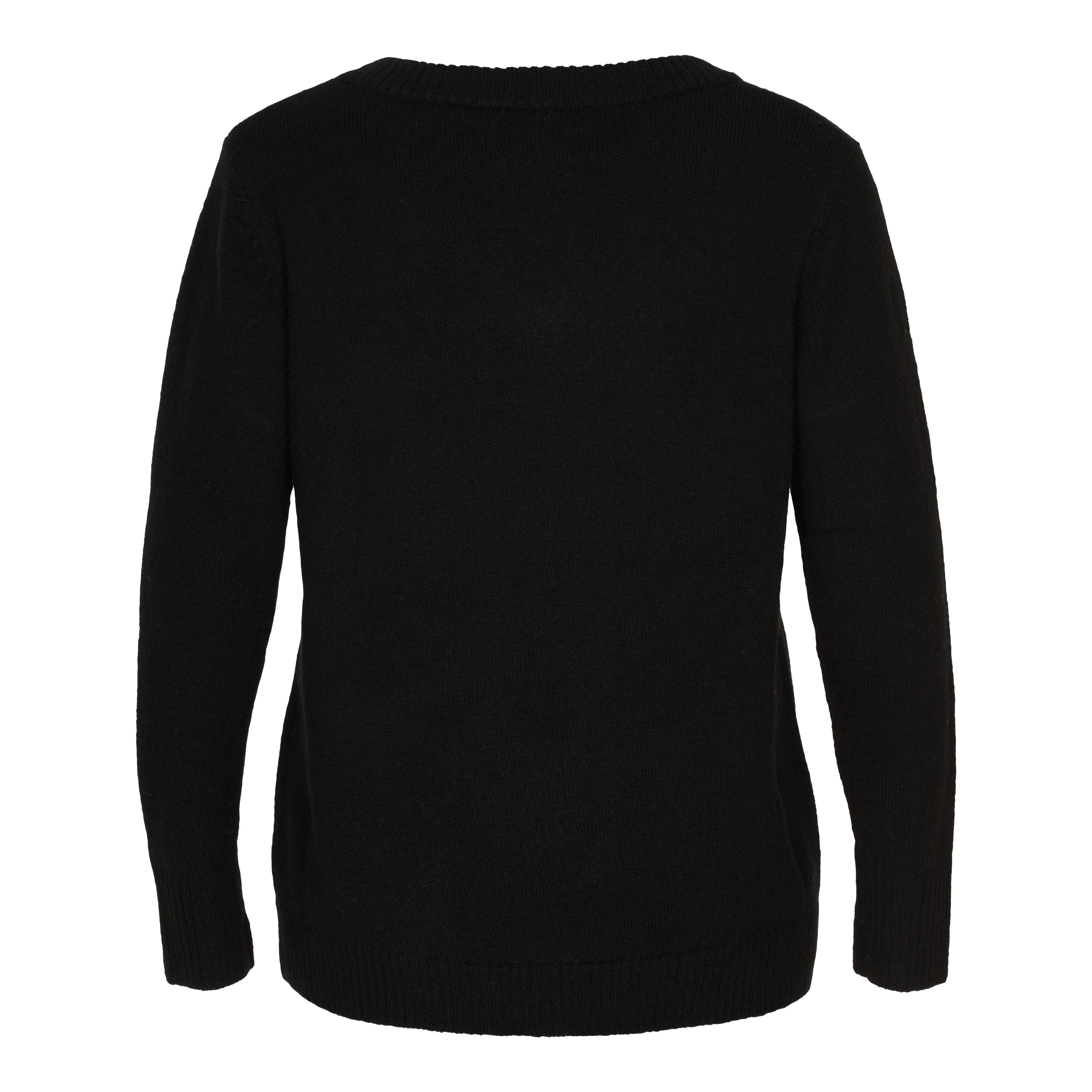 No 1. By Ox Sweater w. v-neck Sort