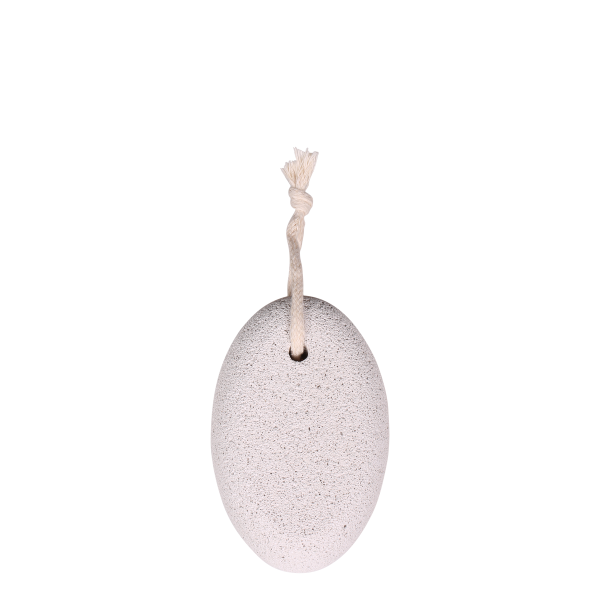 Pumice stone Éternel H7/L11/W4 cm white