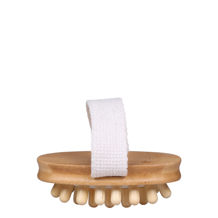 Massagebørste i bambus Eternel 3,5x10x5,5 cm natur