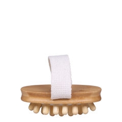 Massagebørste i bambus Eternel 3,5x10x5,5 cm natur