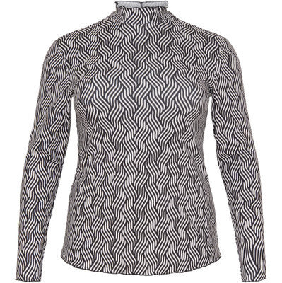 No 1. By Ox Blouse w turtle neck