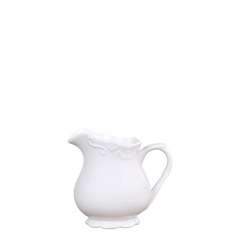 Provence Jug H9 cm white