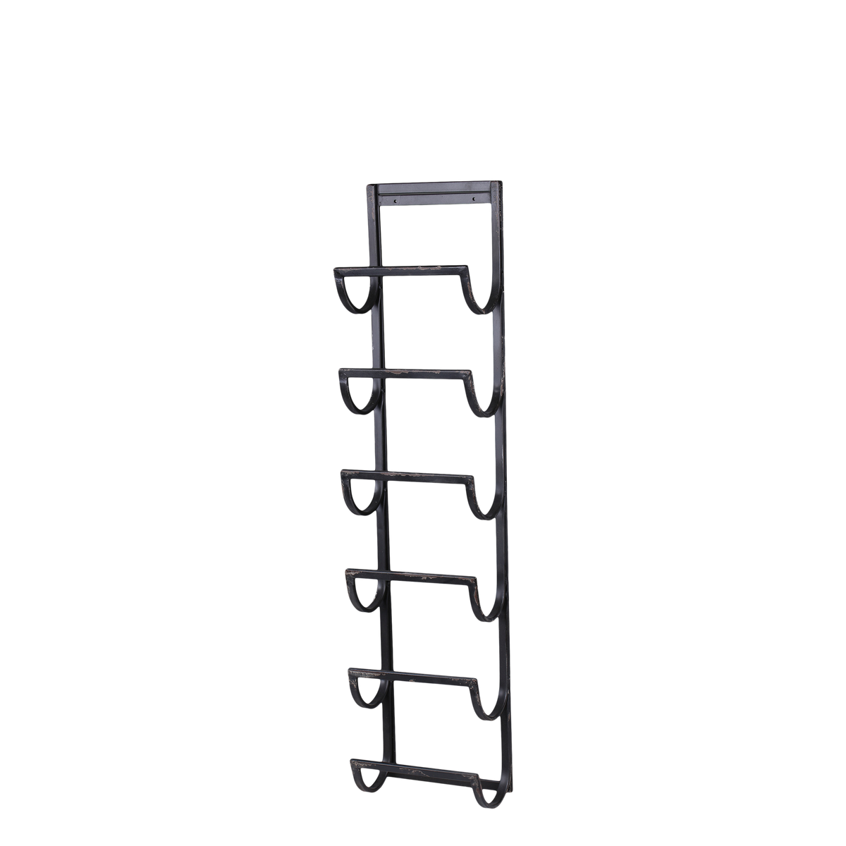 Wine Rack for wall H85/L20/W11 cm antique black