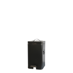 Factory Pedal Bin H40/L23/W23 cm antique black