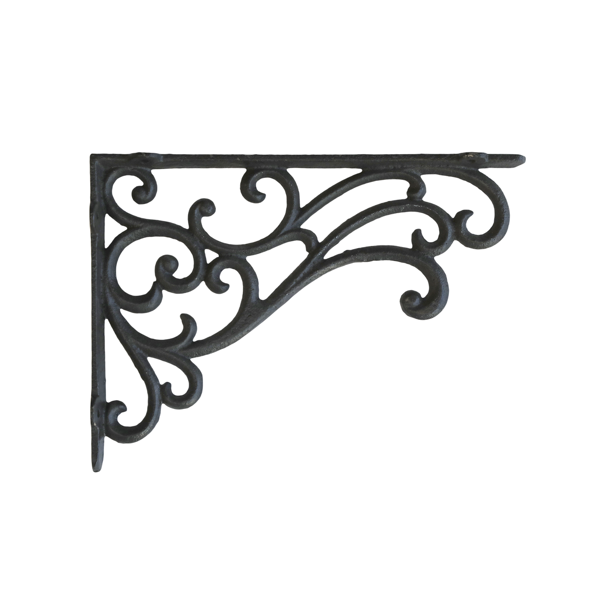 Shelf Bracket H18/L25.5/W4 cm antique black