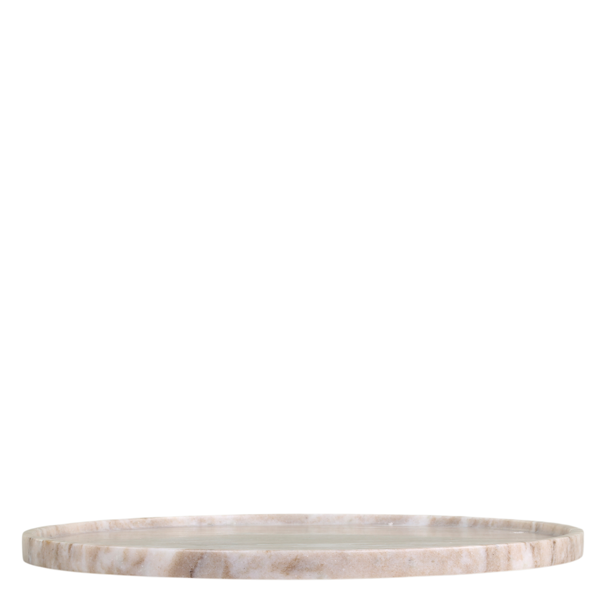 Morlaix Marble Tray H1.5/D30 cm latte