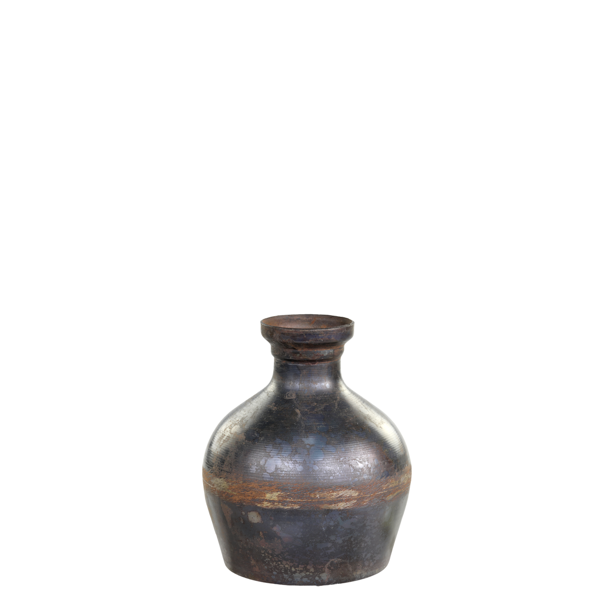 Vase H12/D8 cm antique black