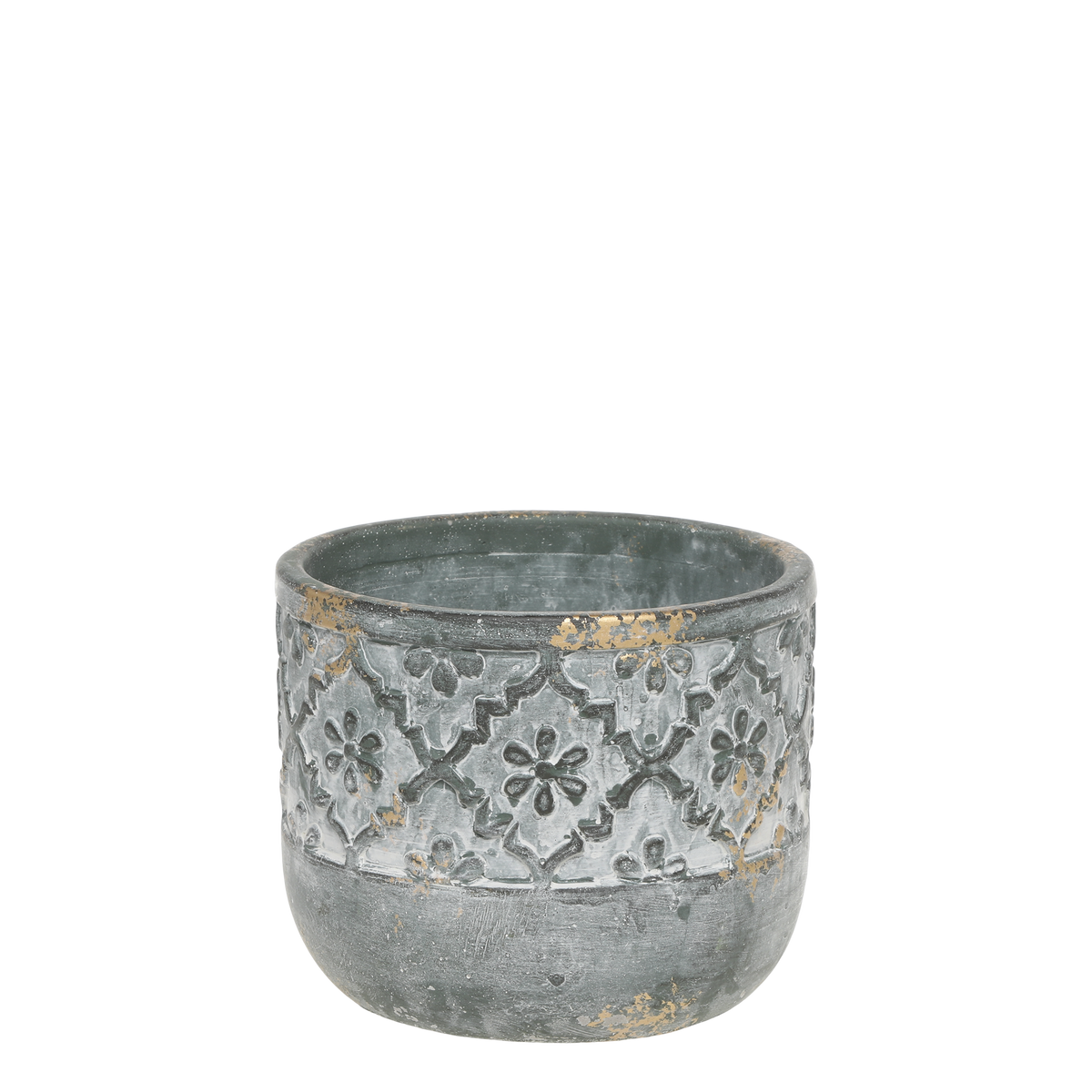 Narbonne Planter H12.5/D15 cm opal