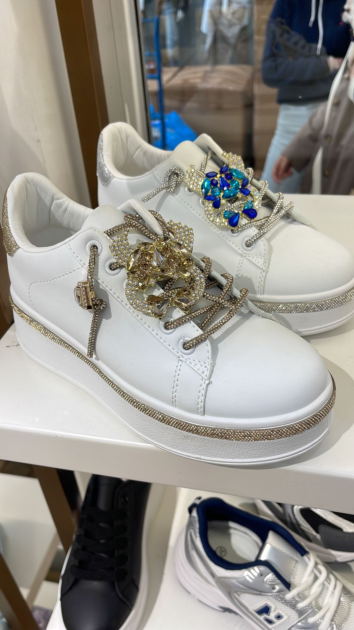 Sneakers med bling - by Krone 1