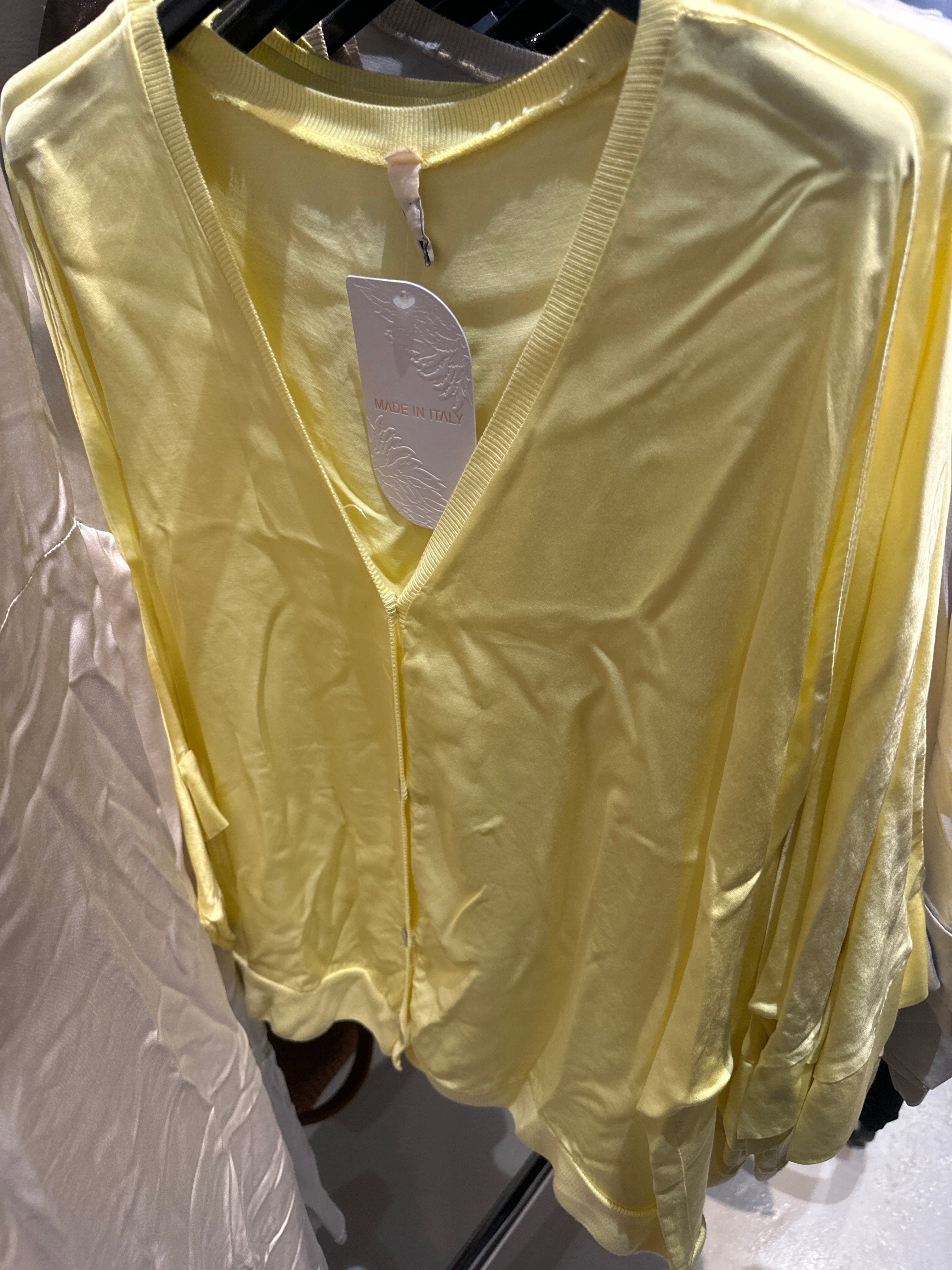 Satin cardigan by Luxluna