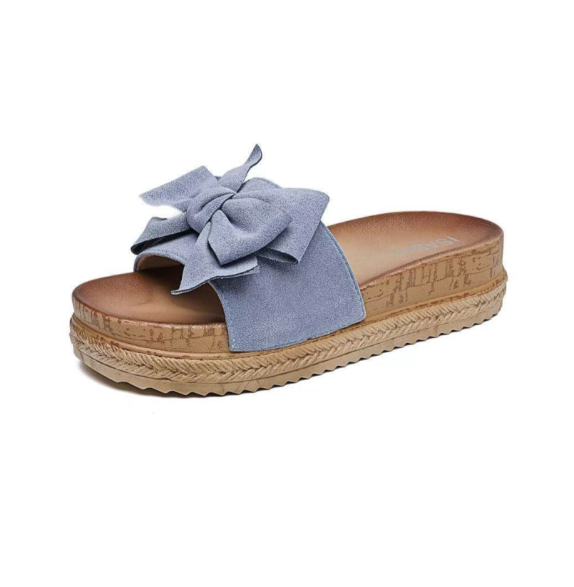 Sandaler med sløjfe