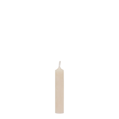 Short dinner candle 4.5 h Not bundled H11/D2 cm mother-of-pearl