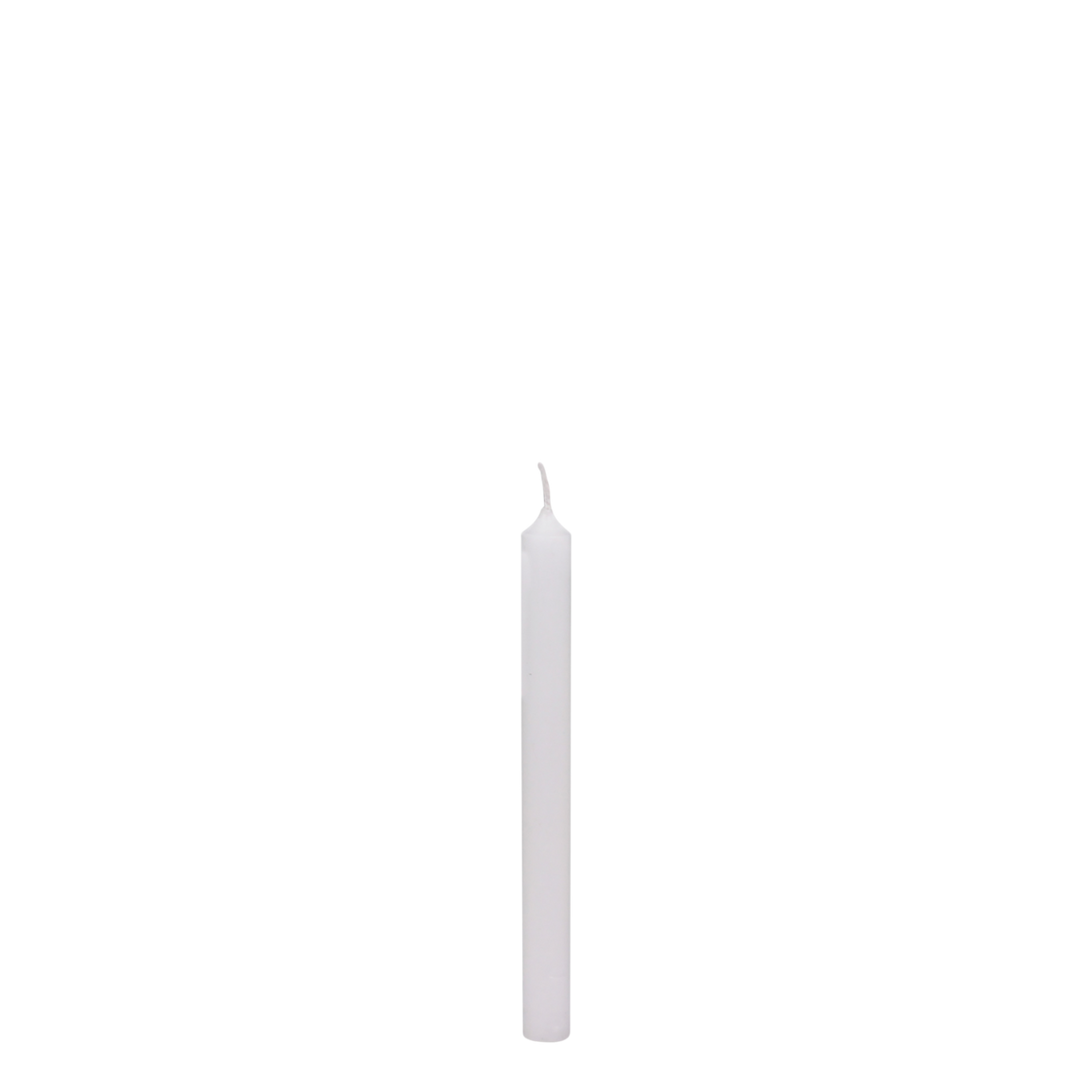 Taper Candle 2.5 h H13/D1.2 cm white