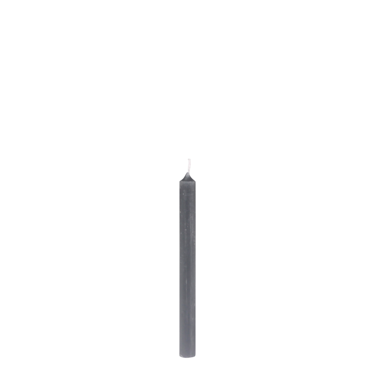 Taper Candle 2.5 h H13/D1.2 cm coal