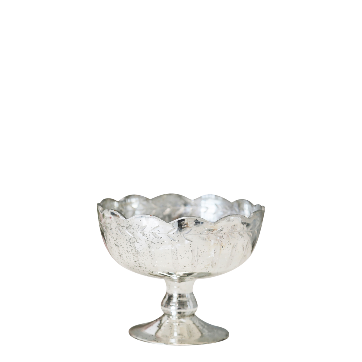 Centrepiece on foot H12/D15 cm antique silver