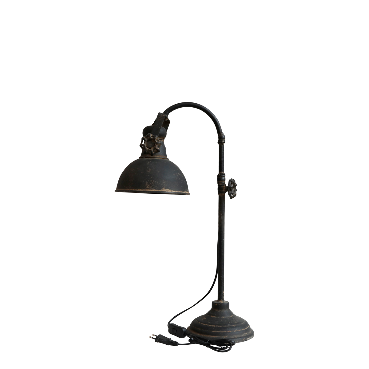 Factory Table lamp H53 cm antique black