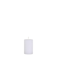 Macon Pillar Candle rustic 16 h H8/D5 cm white