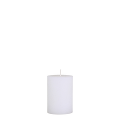 Macon Pillar candle rustic 40 h H10/D7 cm white