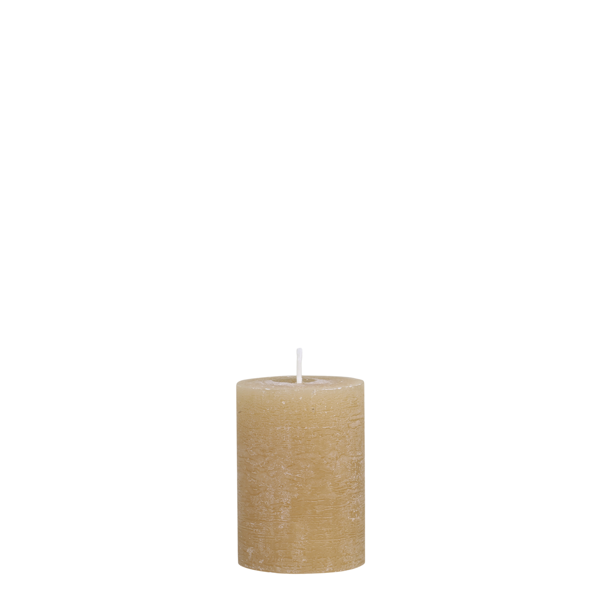 Macon Pillar candle rustic 40 h H10/D7 cm honey