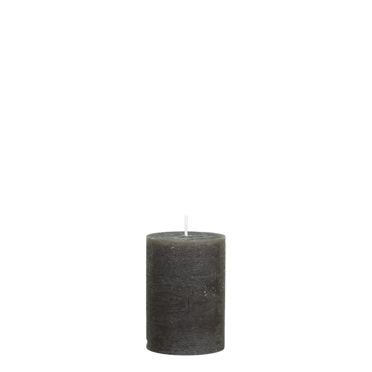 Macon Pillar Candle rustic 40 h H10/D7 cm coffee