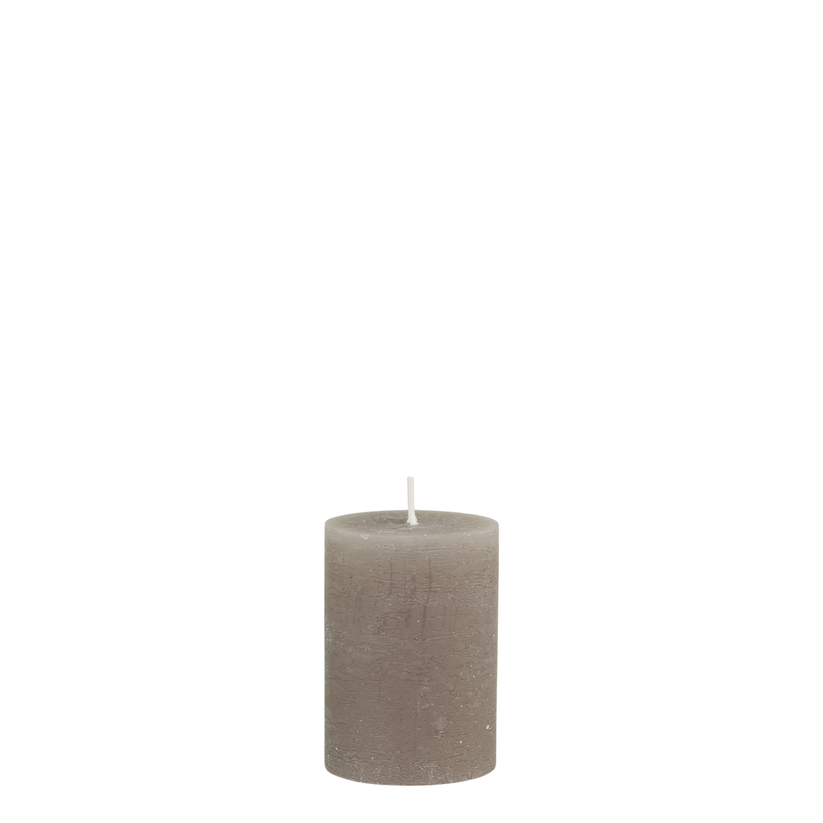 Macon Pillar candle rustic 40 h H10/D7 cm linen