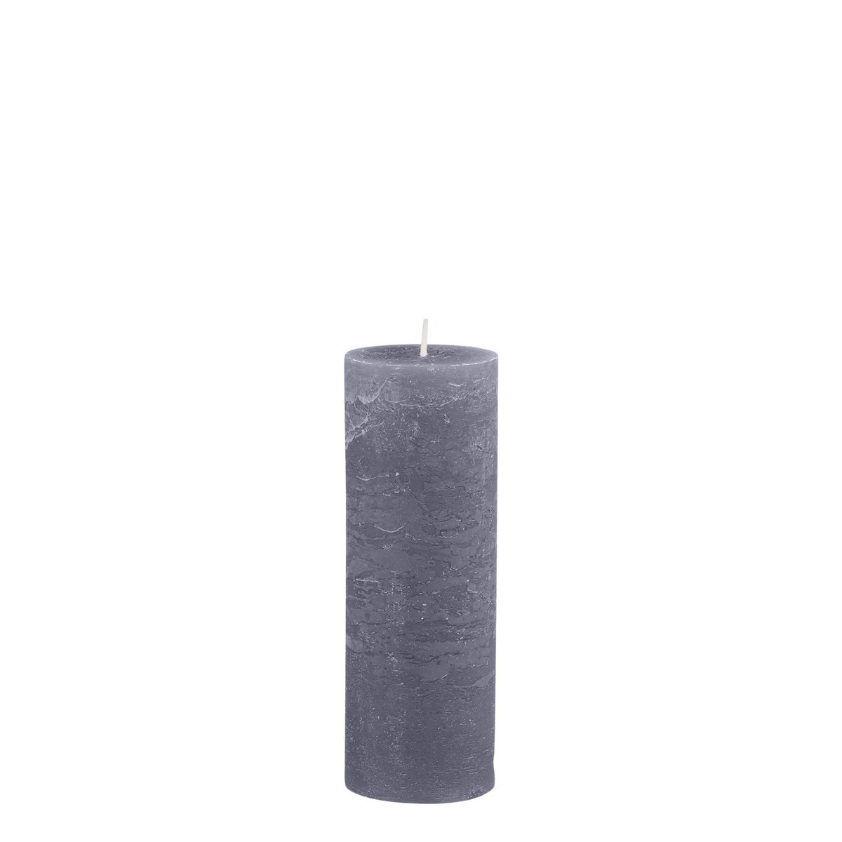 Macon Pillar candle rustic 80 h H20/D7 cm stone