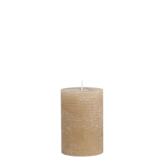 Macon Pillar candle rustic 90 h H15/D10 cm honey