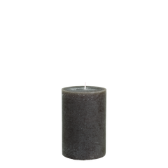 Macon Pillar Candle rustic 90 h H15/D10 cm coffee