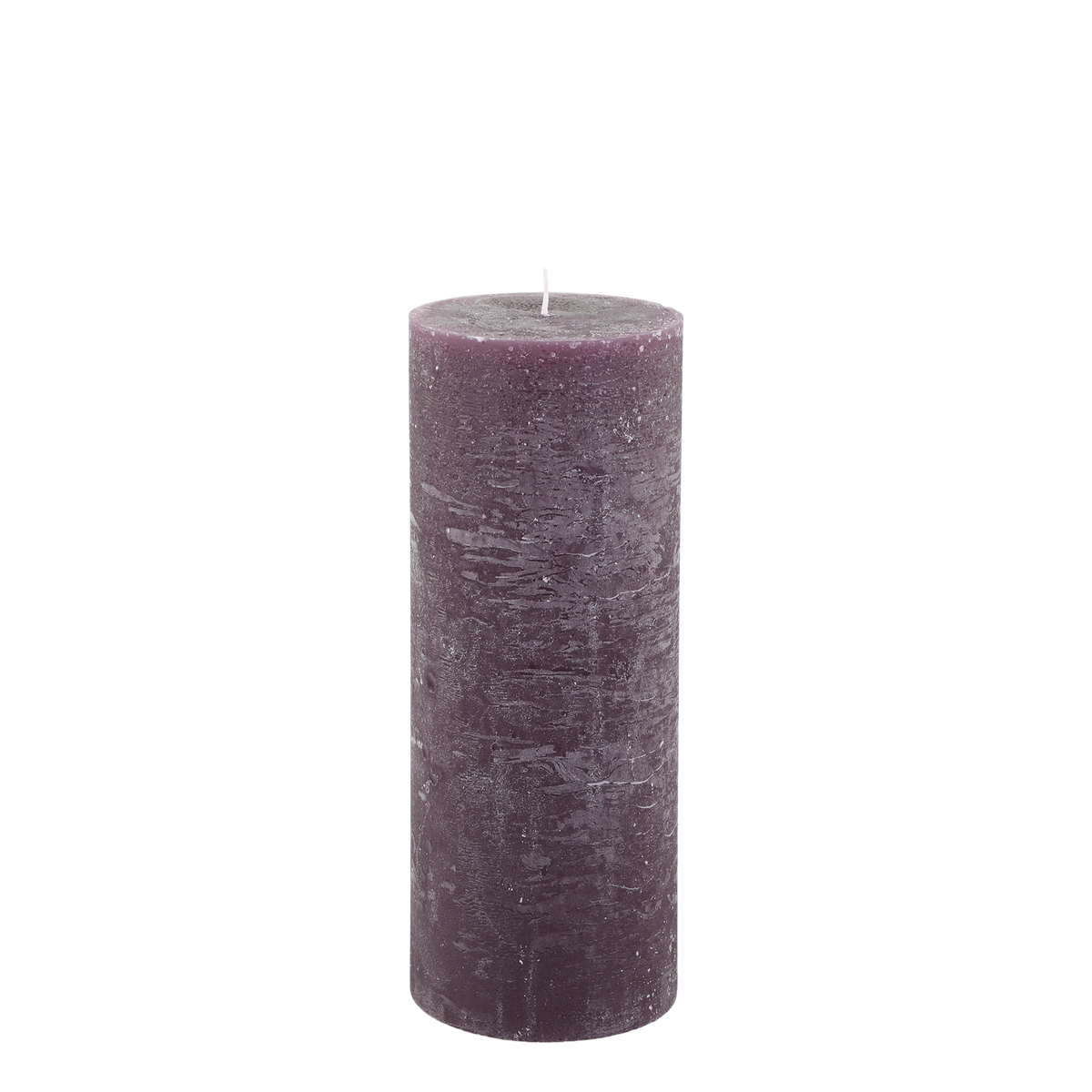 Macon Pillar Candle rustic 150 h H25/D10 cm plum