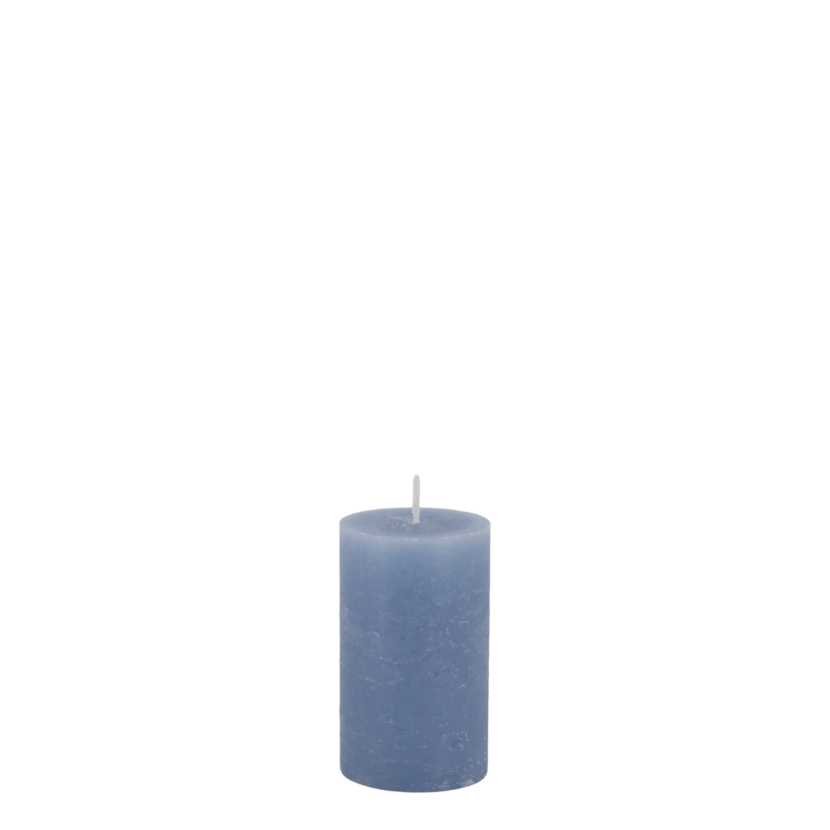 Macon Pillar Candle rustic 30 h H10/D6 cm sky blue