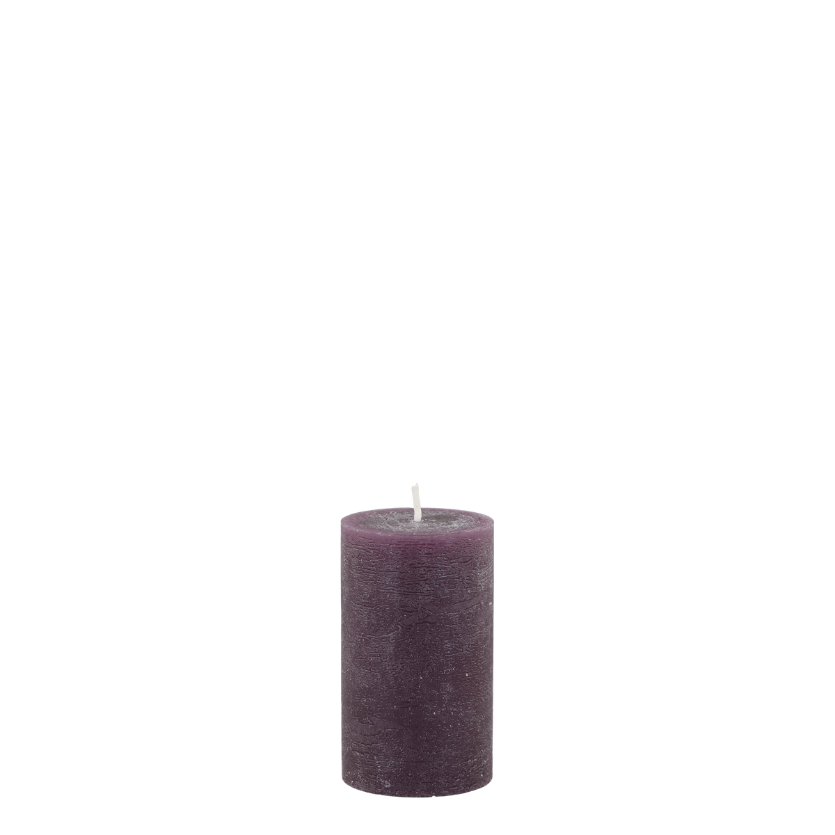 Macon Pillar Candle rustic 30 h H10/D6 cm plum