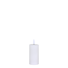 Bloklys LED 10x5 cm hvid