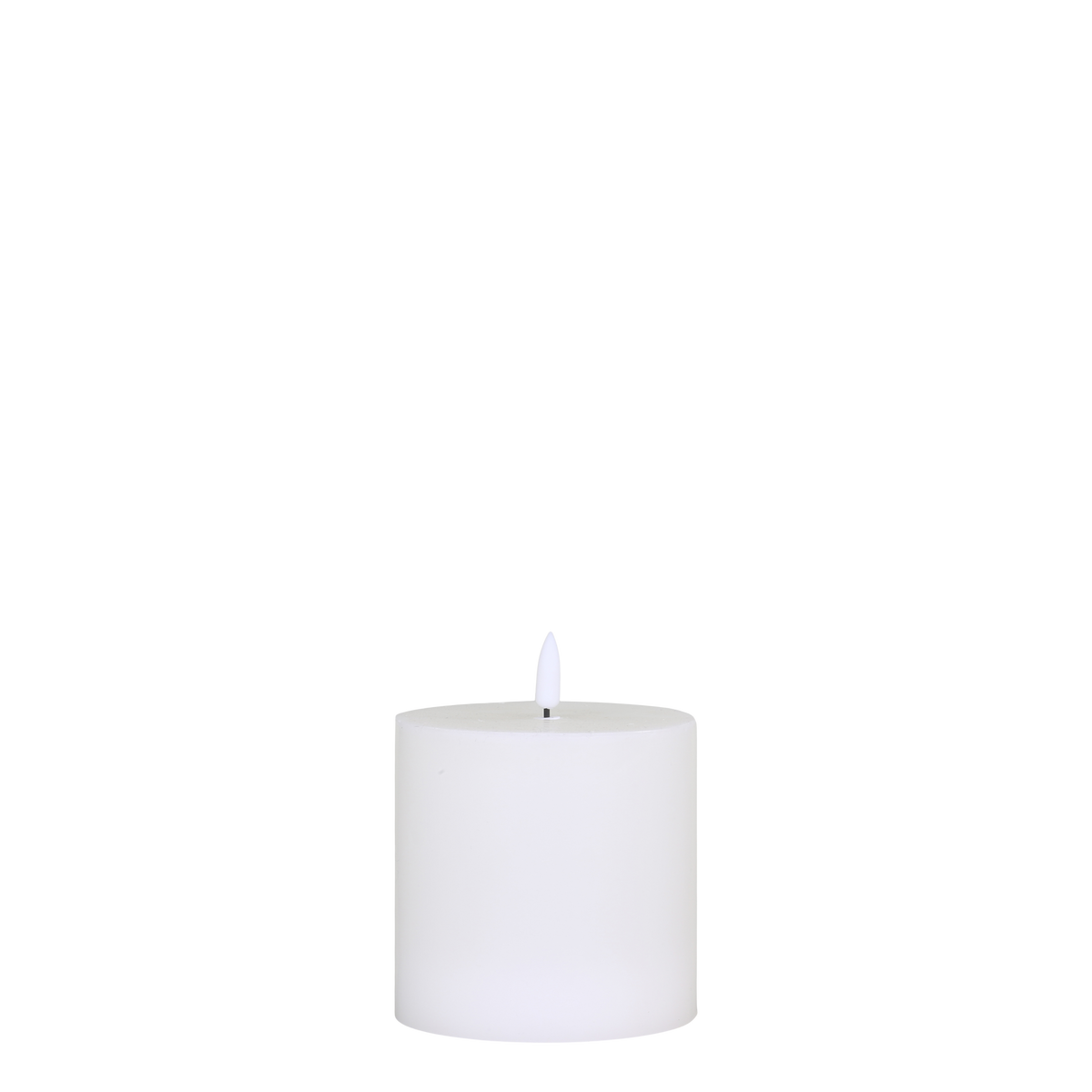 Pillar Candle LED H10/D10 cm white