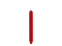 Advent Candle w. gold print 20 h H29/D3 cm antique chili