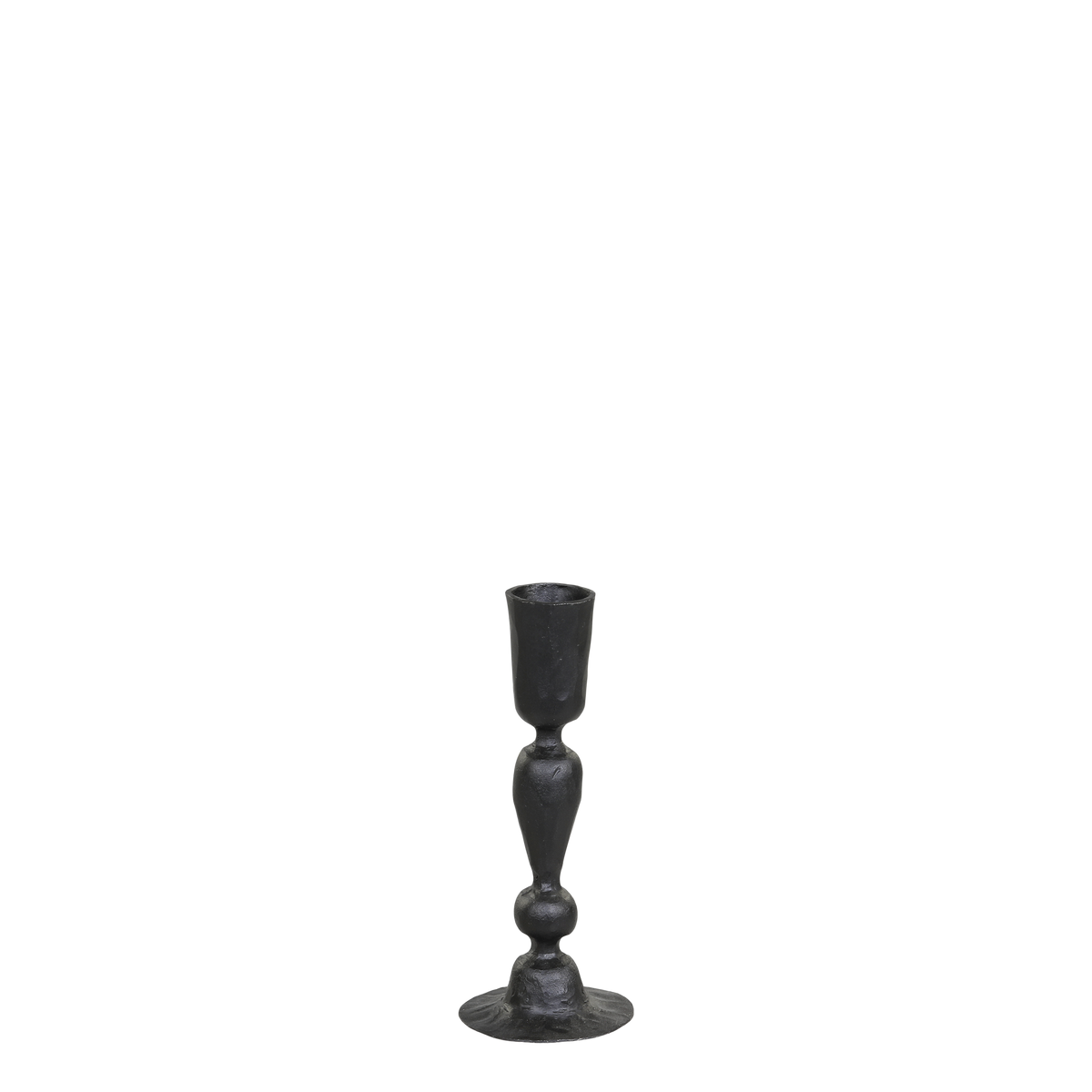 Candlestick H16/D6.5 cm antique black