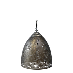 Vire Lamp w. pattern H36/D30 cm antique bronze