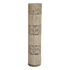 Floor Lamp in natural wicker H127/D28 cm nature